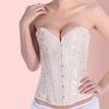 Талия Cincher Ренессанс Принцесса Формирование фигуры Slim Fit без рукавов в королевском стиле на шнуровке спереди с регулируемой талией Бюстье для свиданий