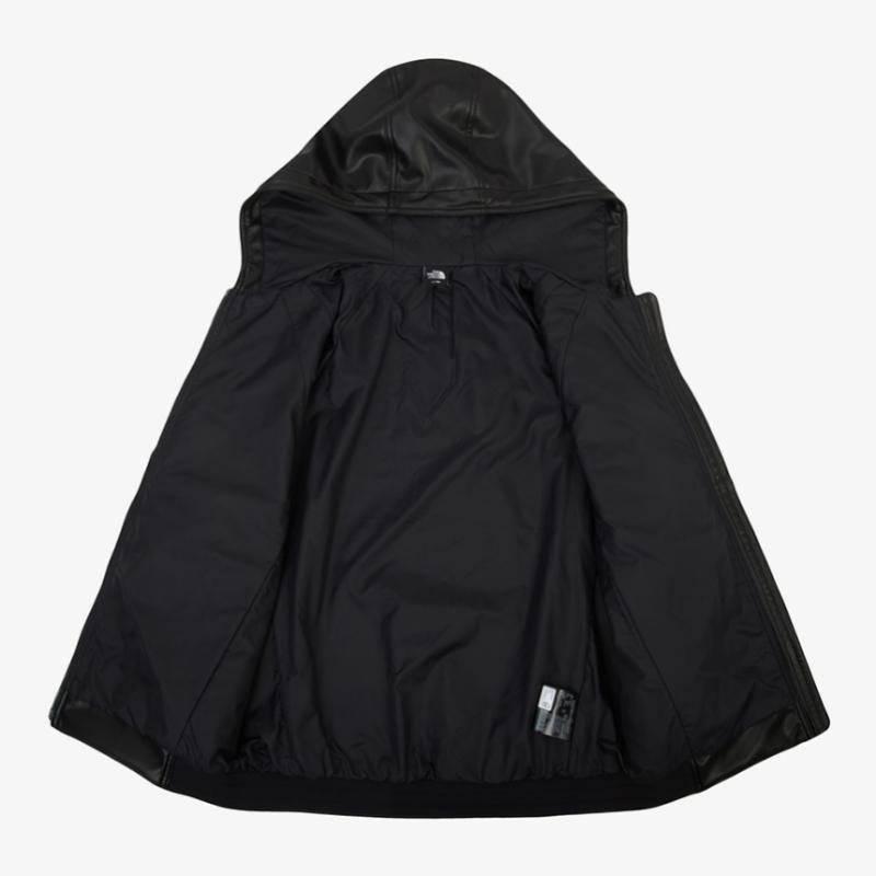 The North Face Runo Черная толстовка с капюшоном на молнии Nm5pr52a