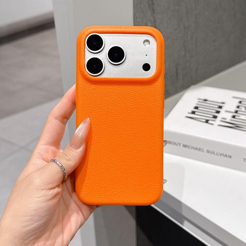 Luxury Leather Texture Soft Phone Case For For Iphone 11 12 13 14 15 16 17 Pro Max Plus Air Shockproof TPU Bumper Back Cases Cover