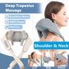 Foreverlily 26W Neck And Shoulder Massager Wireless Shoulder And Back Kneading Massage Shawl Trapezius Neck Cervical Masajeador