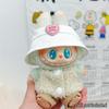 For 17cm Labubu Doll Clothes Fashion Clothes Hoodies Doll Clothes Color Match Hoodies Dolls Accessories Cute Decoration Little Cloths