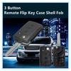 Складной 3-кнопочный корпус ключа дистанционного управления с ключом Embryo с держателем батареи Great Wall для Great Wall HAVAL HOVER H3 H5