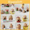 Capybara Stress Toy Pvc Material With Portable Desktop Ornament For Relaxation And Gift