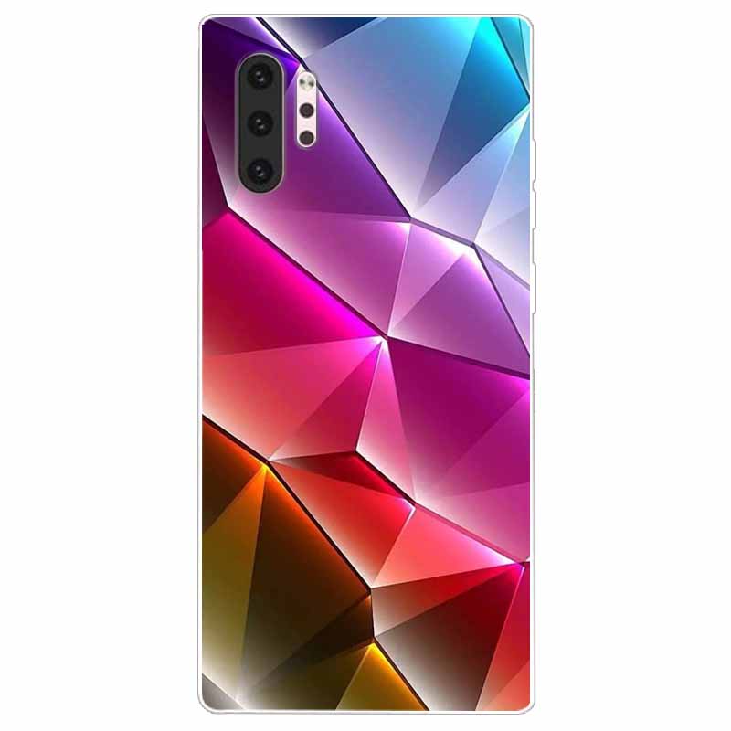 Phone Case For Samsung Note 10 Pro Plus Cover Note10 Silicone Soft Painted Wolf Coque for Samsung Galaxy Note 10 Lite TPU Bumper