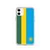 Coque Pour iPhone - PIXELFORMA - iPhone 11 - Drapeau Du Rwanda - Silicone Souple - Design Léger