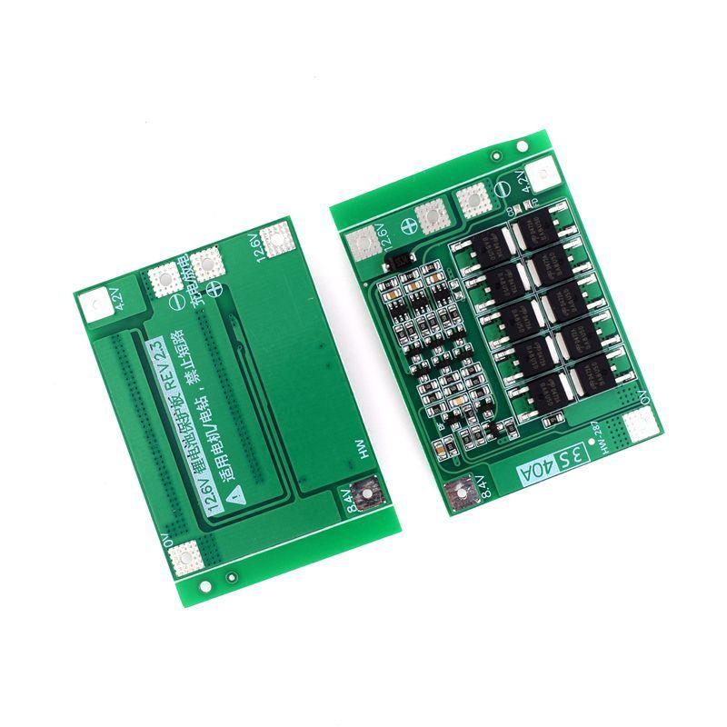 Защитная доска 18650 Bms для зарядного устройства литиевой батареи Li-ion с низким потреблением