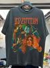 Led Zeppelin Рок-группа Футболка с коротким рукавом Черная Унисекс Классический стиль S5XL Унисекс Футболка