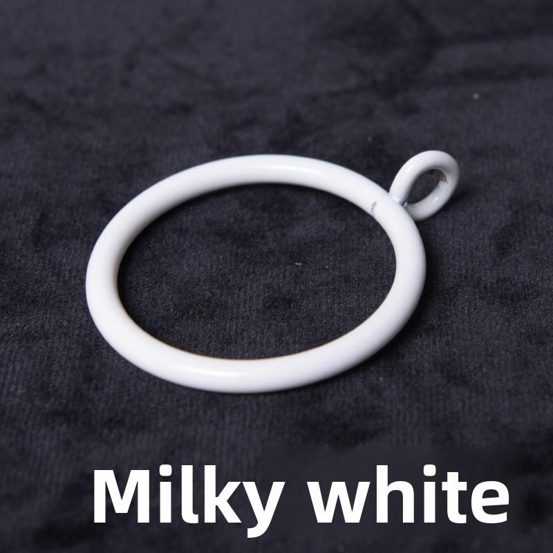 Modern Minimalist Metal Curtain Rings With Hanging Hooks For Home Decor And Window Treatment