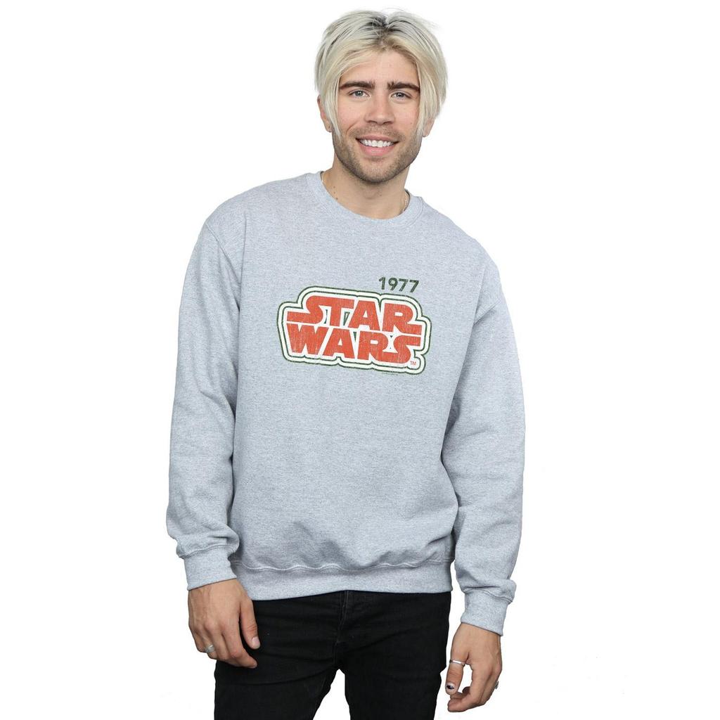 Star Wars Mens Retro Outline Sweatshirt
