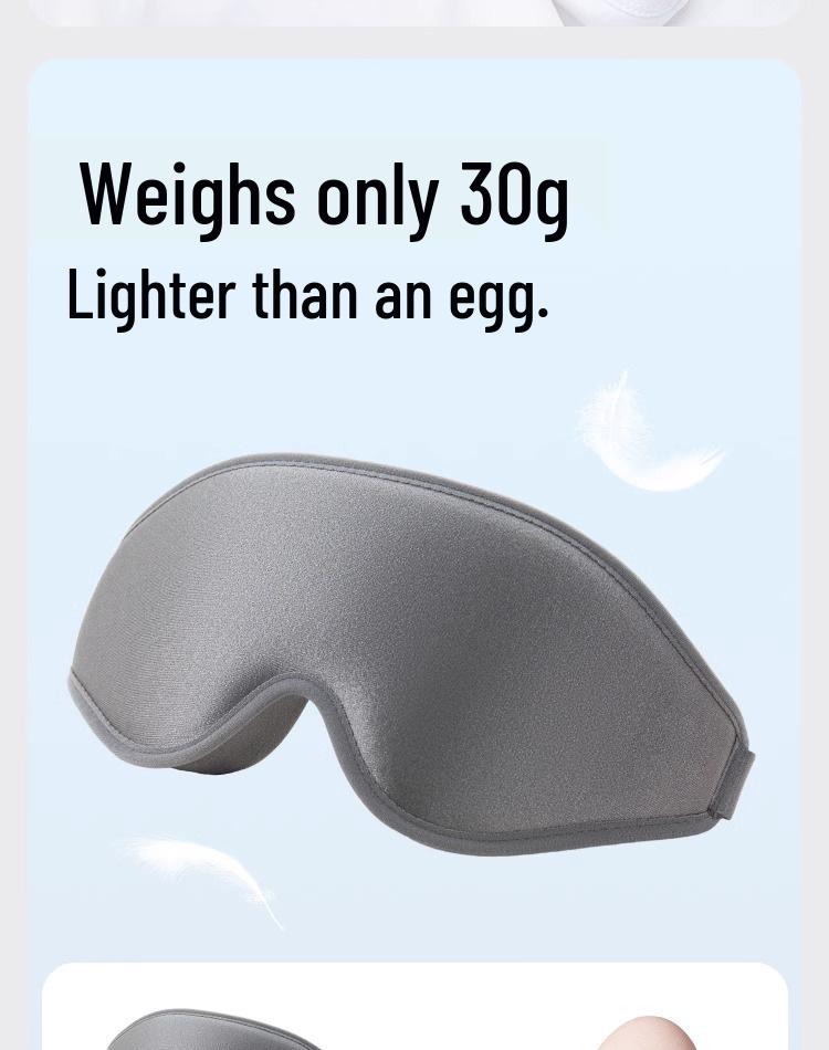 3D Light Blocking Eye Mask for Sleep and Naps, Relieves Eye Fatigue: Unisex Adult Eye Protection