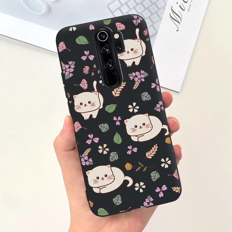 Новый чехол для Xiaomi Redmi Note 8 Pro 6,53" Милый мультяшный мягкий силиконовый задний чехол для Redmi Note 8Pro 8 pro Защитный чехол для телефона