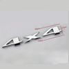 AUTCOAT 1Pcs 3D 4x4 Four Wheel Drive Car Sticker Logo Emblem Badge Decals Car Styling Accessories