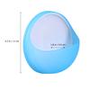 Plastic Soap Suction Cup Wall Mounted Bathroom Blue Plastic Soap Holder Suction Cup Kitchen Shower Drain Box ABS Storage
