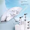 Umbrella Dual-Use Five Foldable Small Portable Thickened Reinforced Sun Protection UV Protection Chinese Style Sun Umbrella for Women