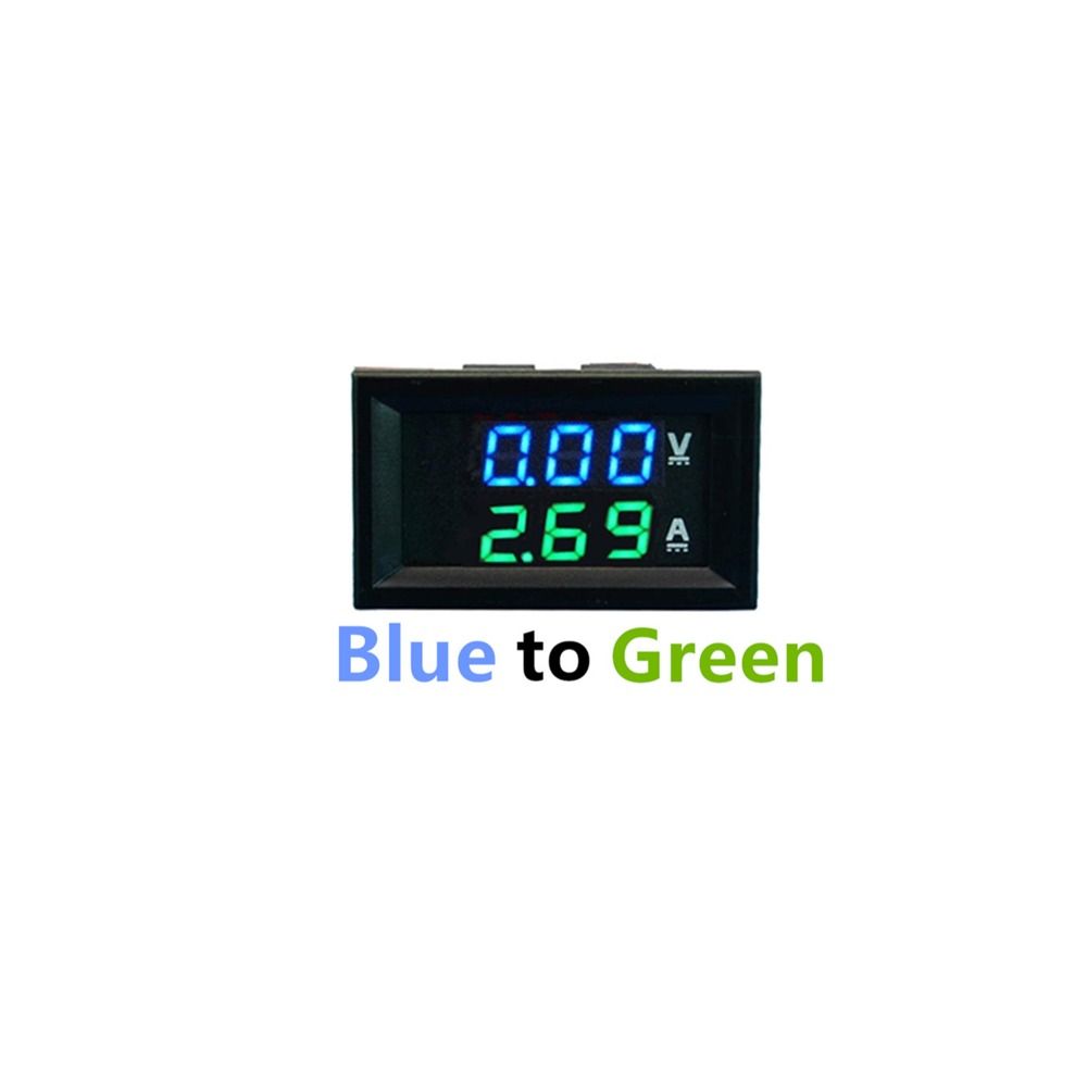 Battery Monitor Detector Tester Current Meter Volt Current Voltage Meter Digital Voltmeter Ammeter