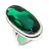 Хромдиопсид Драгоценный камень Ручная работа 925 Стерлинговое серебро Ювелирное кольцо Размер 5 D1w19