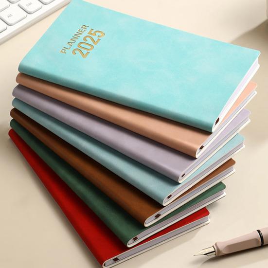 Планировщик 2025 года с января по декабрь Harcover Calendar Planner Book 120 страниц Органайзер Блокнот