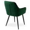 Nevada Velvet Dark Green Velvet Chair