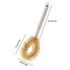 Multifunctional Kitchen Pot Brush Wooden Handle Pan Cleaning Brush Nonstick Pan Cleaner Dishwash Brush Kitchen Tools