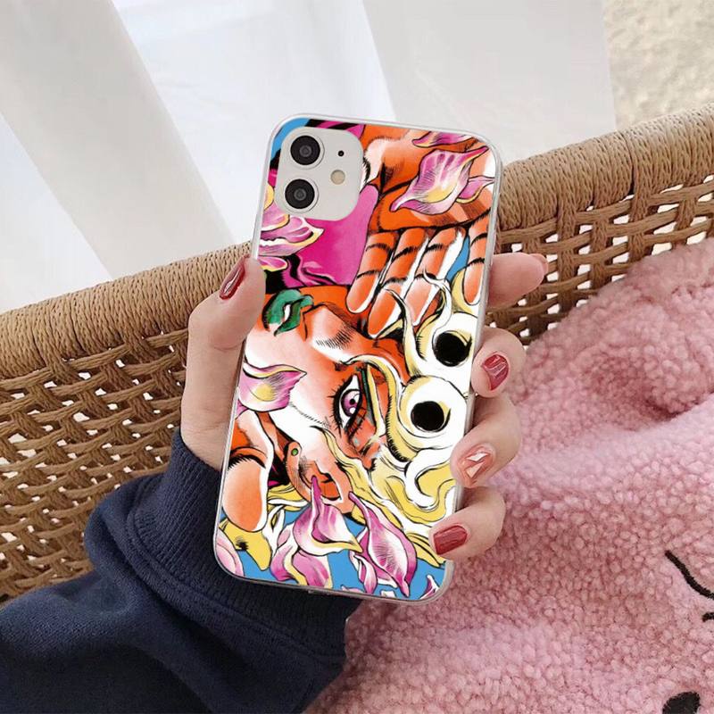 Чехол для телефона MaiYaCa JoJo Bizarre Adventur с аниме для iPhone 11 12 13 mini pro XS MAX 8 7 6 6S Plus X 5S SE 2020 XR