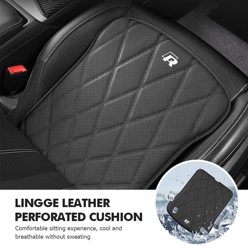 For Volkswagen VW Car Cushion Velvet Leather Breathable Backrest Seat Interior Golf Polo 4 5 6 Passat B5 B6 B7 CC Jetta Tiguan zr2