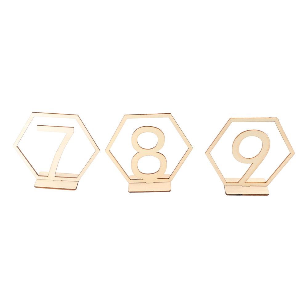 Engagement Birthday Wooden Seat Number Table Number Plate Digital Seat Signs Table Number Signs