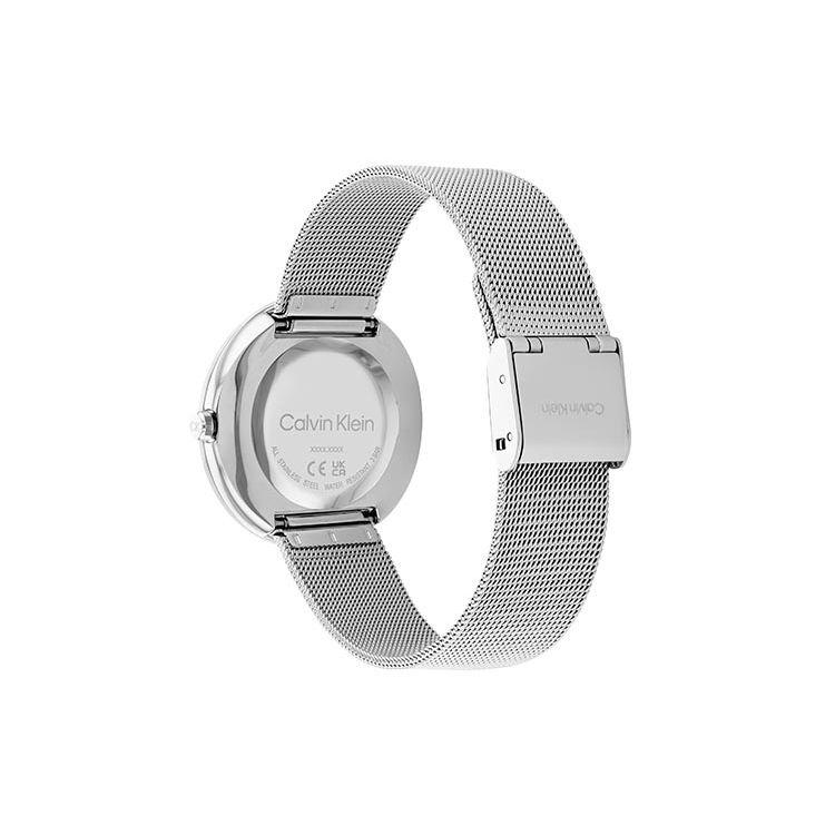 Calvin Klein Часы Calvin Klein Quartz Pure Series Кварцевый механизм Стальной ремешок Белый циферблат Женские часы K8G23126