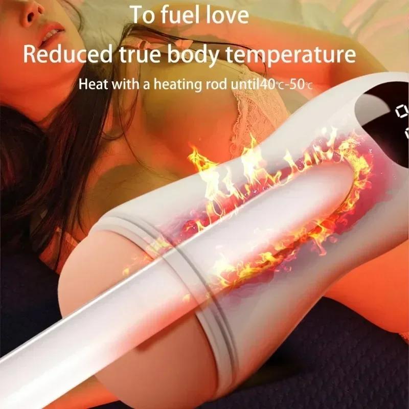 Мастурбатор Чашка Вибрация Автоматический Мужской Минет Реальная Вагина Карманная Киска Вибрирующая Пуля Пенис Оральный Взрослые Секс-Игрушки Для Мужчин