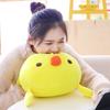 1pc 60cm Soft Kawaii Yellow Chicken Plush Pillow Stuffed Animal Cartoon Hand Warmer Lovely Gift Toy 