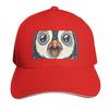 Surprised and shocked cute pinguin Baseball Cap Sports Cap Dropshipping Golf Luxury Hat Womens Beach Outlet Unisexs