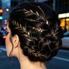 Golden Color Hair Tattoo Sticker Waterproof Metal Style Tattoo Stickers  Makeup