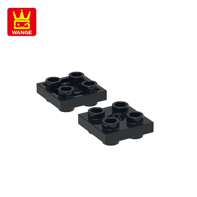 157 шт./лот11203W 2x2 Двусторонние 4 отверстия Строительные блоки Moc Детали Совместимы с Собираемыми Кирпичи Детские Игрушки Подарочная Коробка