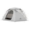 Naturehike Dome Geodesic Snow Snowy Water Pressure Disaster 4 Comes with Chimney Hole Ground Sheet Tent, Structure, Climbing, Skirt, Large, Outdoor,