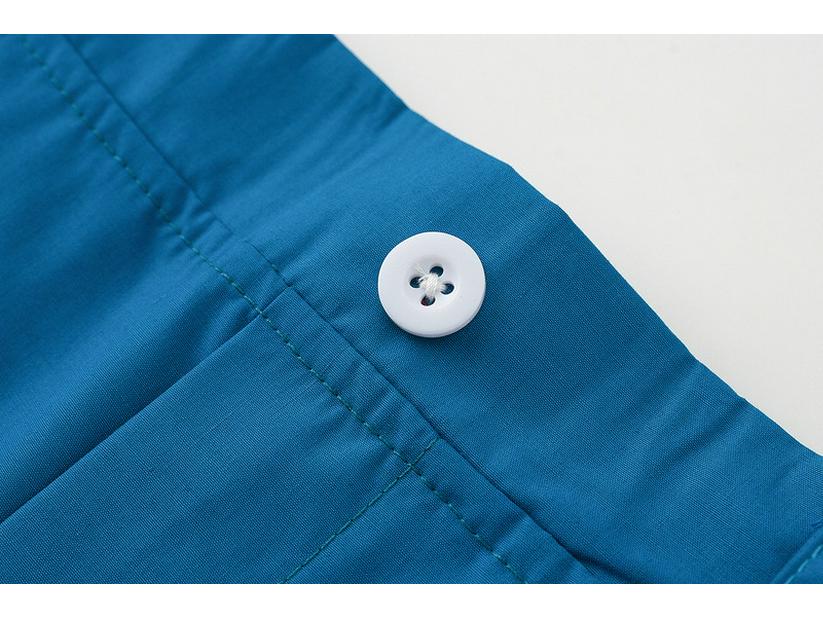 Полосатая рубашка с коротким рукавом и комбинезон для мальчиков - европейский и американский стиль