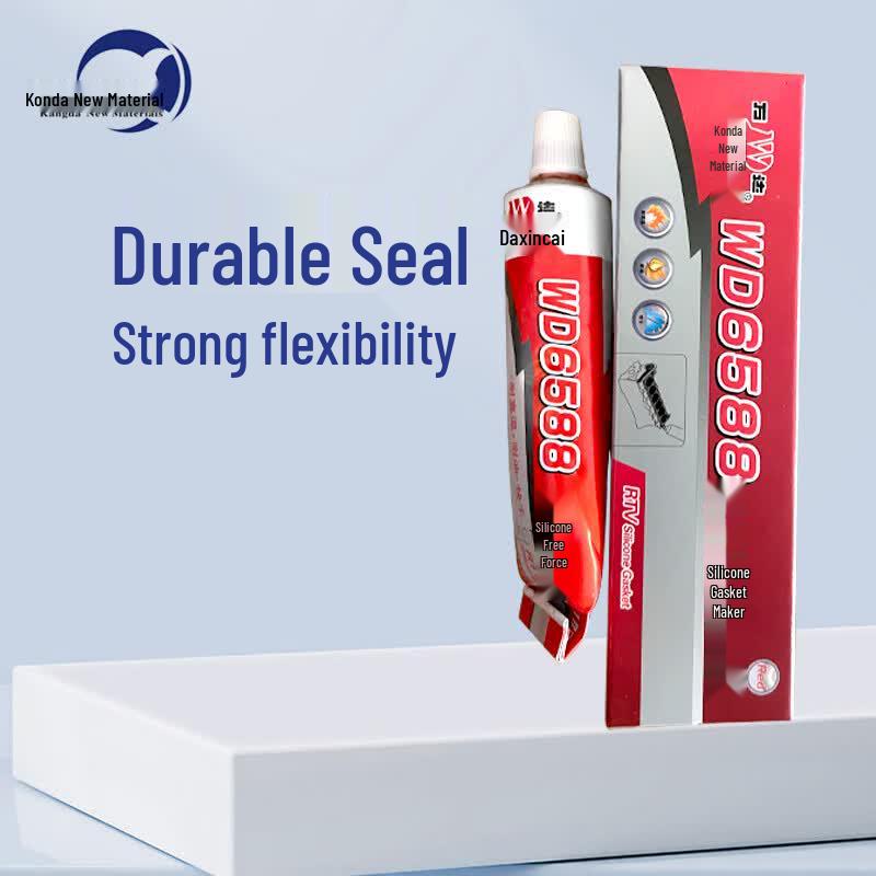 WanDa WD6588 Red Silicone Gasket Maker Sealant