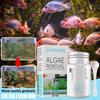 50g Algae Removal Agent With Spoon Tanks Moss Remover Aquarium Fish Tanks Pond Cleaner Sludge Destroyers Water Cleaning