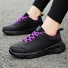 Fashion 2025 New Outdoor Non-slip Lightweight Soft Leather Shoes Black Breathable Women Beach Wading Shoes Training Sneakers Size 41
