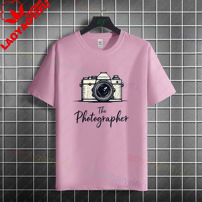 Unisex Unisexs Funny Storyteller Camera Photography Graphic Tshirt Short Sleeve 100 Cotton Casual Tee Ideal For Photographers