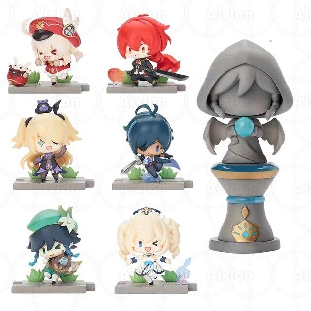 Фигурка Кэцин из Genshin Impact, 21 см, ПВХ, аниме-игра Genshin Impact, Figma, модель, игрушка.