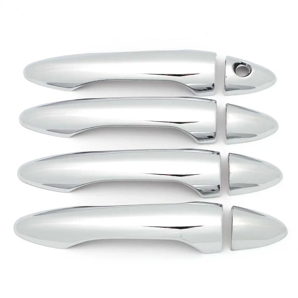 For Kia Cerato Forte K3 2013-2017 Car Carbon Fiber Style Exterior Door Handle Moulding Cover Trim Sticker Decor Auto Accessories