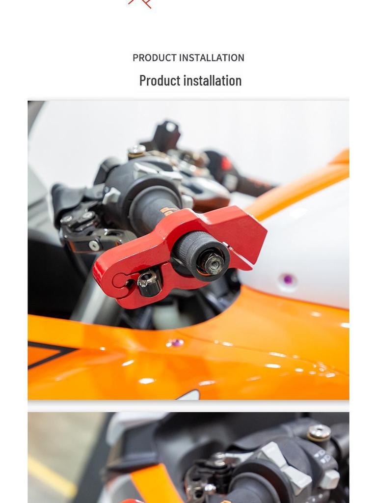 Универсальный противоугонный замок на руль из алюминиевого сплава для электромобилей