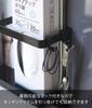 Магнитный держатель для кухонных полотенец Yamazaki W29 x D8 x Tower Большой размер 4397 и держатель, Черный, Прибл.. В20см, Тип, Совместимый,