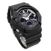 Casio Солнечные ударопрочные базовые часы G-SHOCK GAW-100B-1A с радиоконтролем, на солнечной батарее, мужские, водонепроницаемые, черные, аналого-цифровые