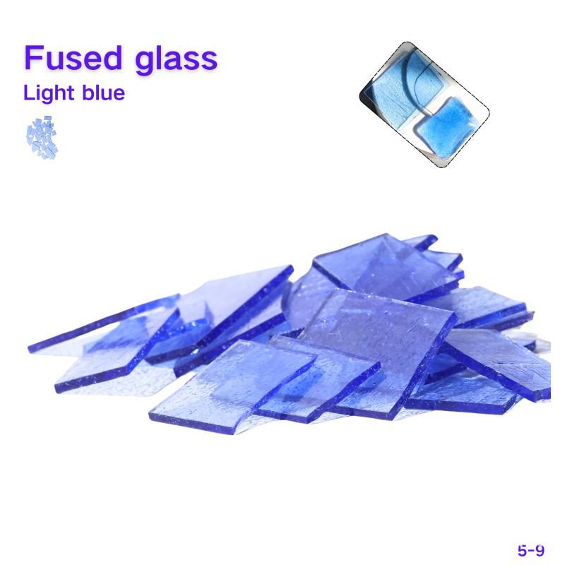 50g Multicolor Hot Melt Glass Frit for DIY Microwave Kiln Projects