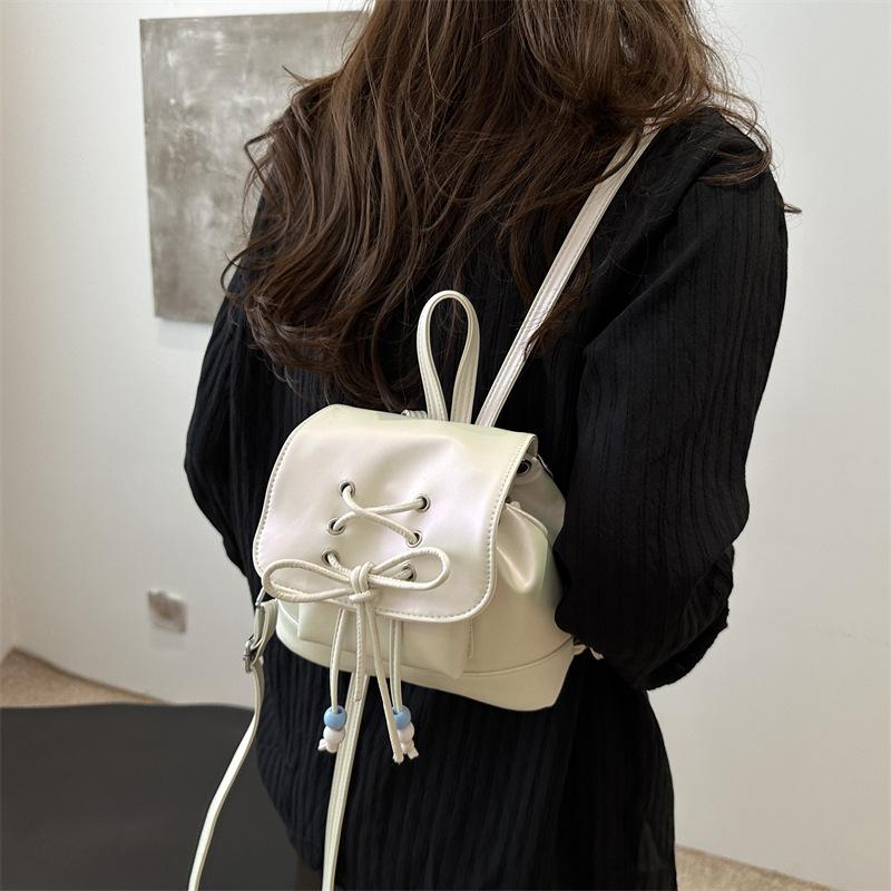 Милая корейская версия рюкзака в форме банта с маленькой сумкой с ручным креплением, индивидуальный рюкзак для женщин, новый модный и трендовый рюкзак