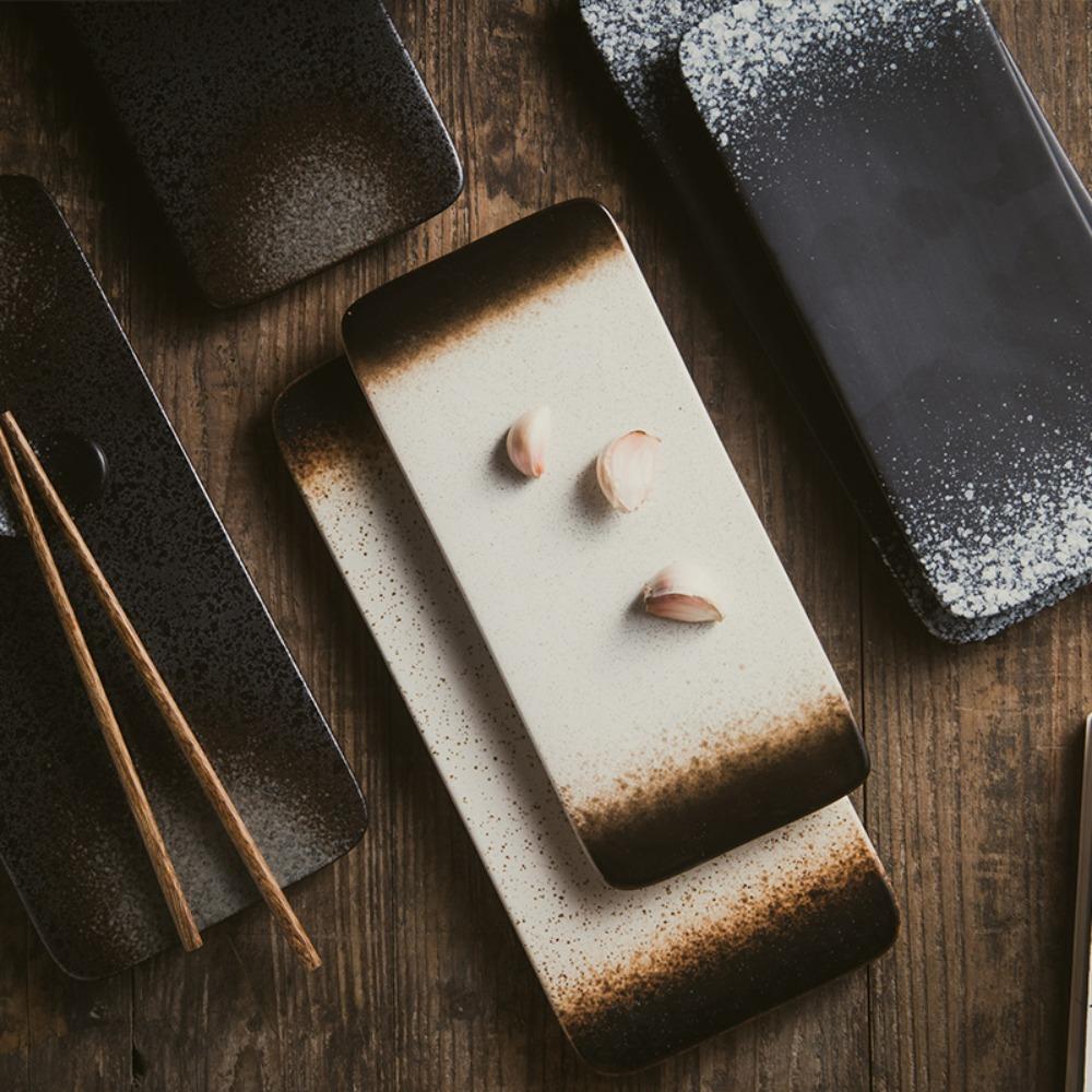 Exquisite Dinner Plates Ceramic Dessert Plate Kitchen Accessories Flat Plates Restaurant