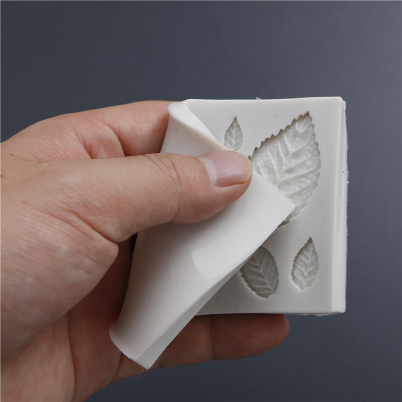 Силиконовая форма в форме листа, листья, декор для торта, формы для печенья с помадкой, инструмент для выпечки