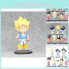 Очаровательные Q-версии Маленьких Готена и Транкса Фигурки Dragon Ball Коллекционные ПВХ