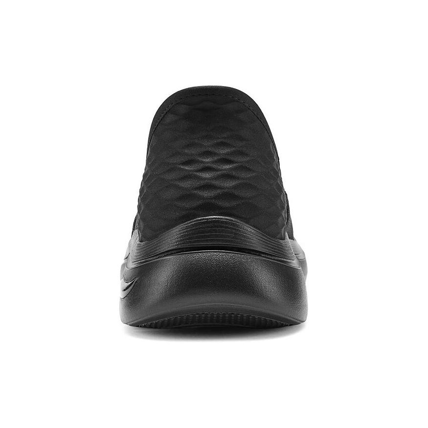 Skechers Слипоны Сетчатые Технология Flash Удобные Универсальные Низкие Повседневная Обувь Мужские кроссовки Черный 216600-BBK