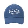 NICK&NICOLE NICOLE ORIGINALS LOGO BALL cap_BLUE GRAY